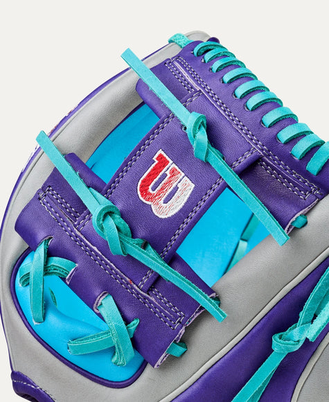 Wilson 2026 Spring A2K MB75 Gy/Purple/Tro 11.75''