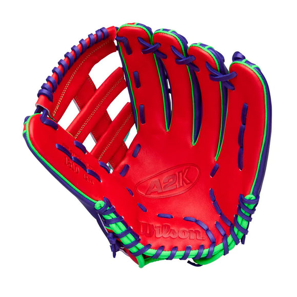 Wilson 2026 Spring A2K 1810 Purple/Red/Ne 12.75''