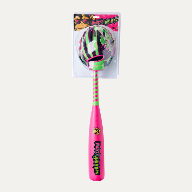Wilson Party Animals Glove 10''- Bat and Ball