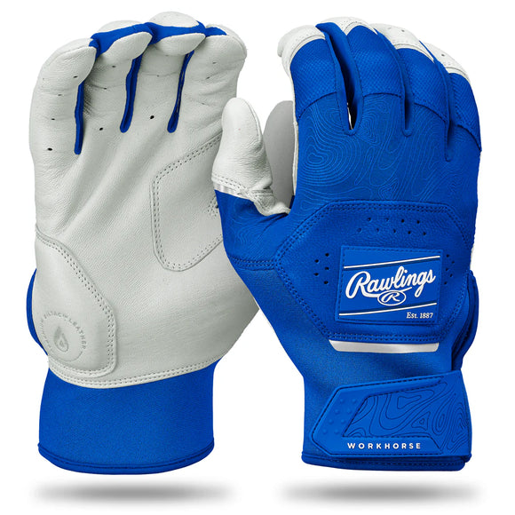 Gants de frappeur Rawlings pour adultes Workhorse WH25BG