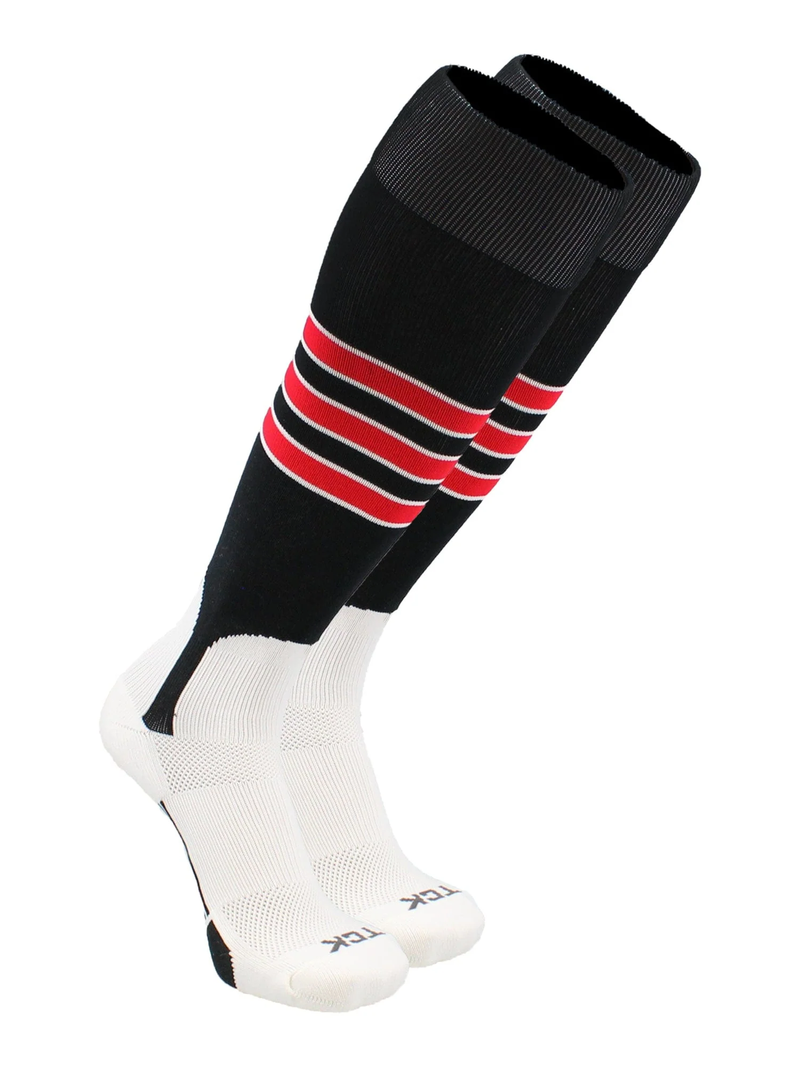 TCK Baseball Stirrup Socks with Stripes Pattern D DNOD5