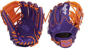 Rawlings 2026 Heart Of The Hide Baseball Glove - 11.5" Purple/Orange PROR204WU-2PUO