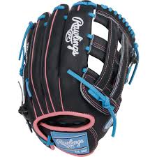 Rawlings 2026 Heart Of The Hide Baseball Glove - 12.5" Black/Colymbia Blue/Pink PROR3028U-6N
