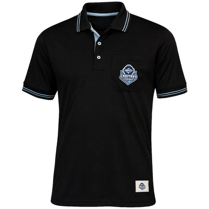 Polo Officiel Arbitre Baseball Québec Noir