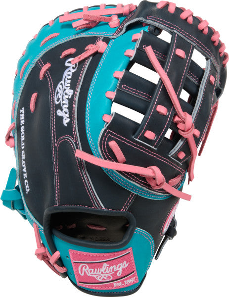 Rawlings 2027 Heart of the Hide Series First Base Baseball Mitt Baseball Glove - 12.5'' - PRORFM18-17N