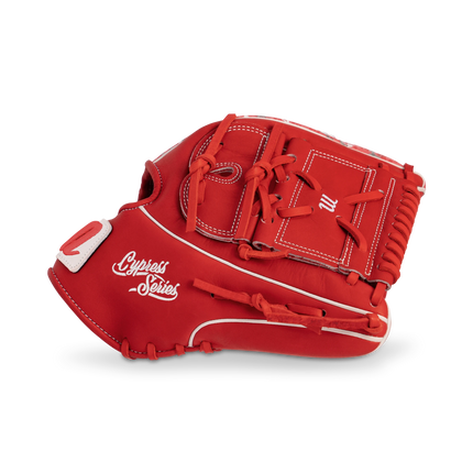 Marucci Cypress Lizard Skins Series Baseball Glove Red/Scarlet Camo 12" MFGCYLS45K2