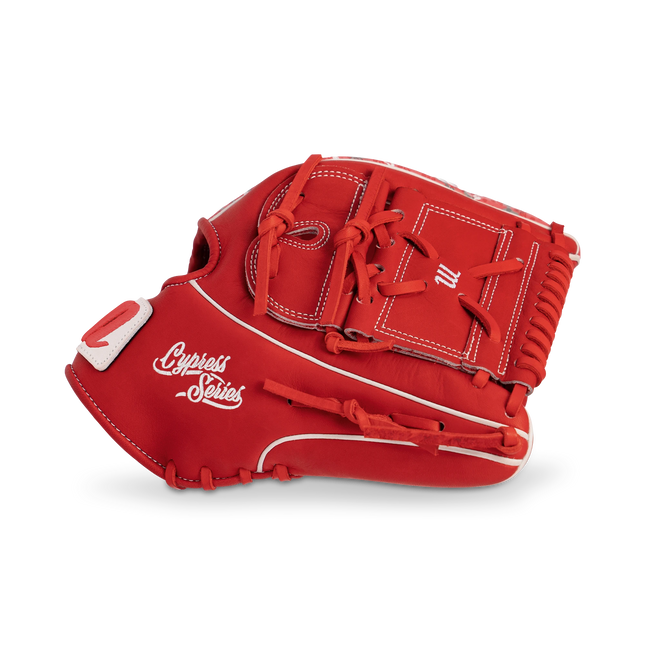 Marucci Cypress Lizard Skins Series Baseball Glove Red/Scarlet Camo 12" MFGCYLS45K2