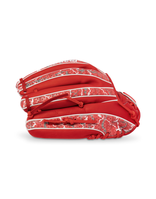 Marucci Cypress Lizard Skins Series Baseball Glove Red/Scarlet Camo 12" MFGCYLS45K2
