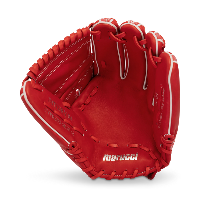 Marucci Cypress Lizard Skins Series Baseball Glove Red/Scarlet Camo 12" MFGCYLS45K2