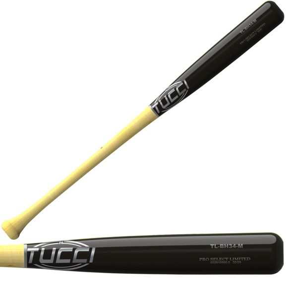Batte de baseball Tucci Pro Select Limited en érable Harper TL-BH34-M