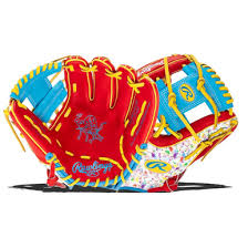 Rawlings 2026 Heart Of The Hide Baseball Glove - 11.5" Red/Columbia Blue/Gold PROR314-2SY