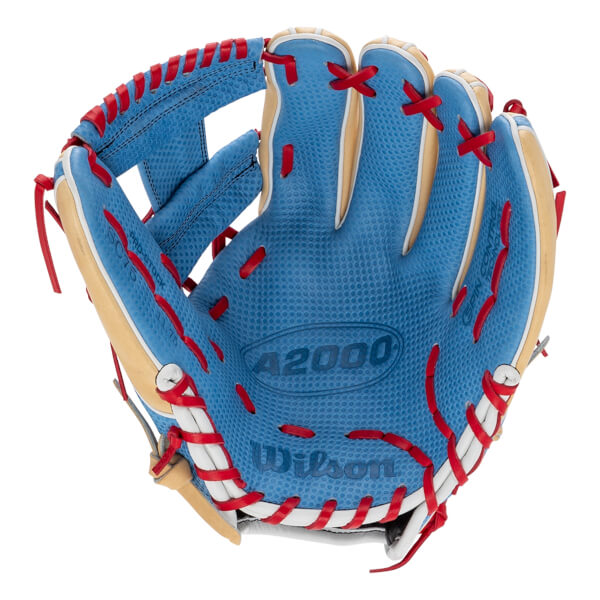 Wilson A2000 Fall 2024 1975 Blonde/Skyblue 11.75''