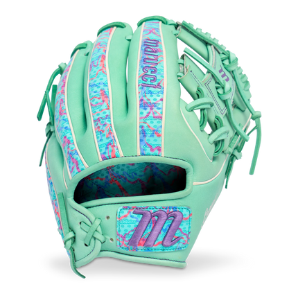 Marucci Cypress Lizard Skins Series Baseball Glove Mint/Coral Camo 11.5" MFGCYLS43A2