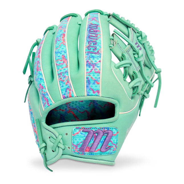 Marucci Cypress Lizard Skins Series Baseball Glove Mint/Coral Camo 11.5" MFGCYLS43A2
