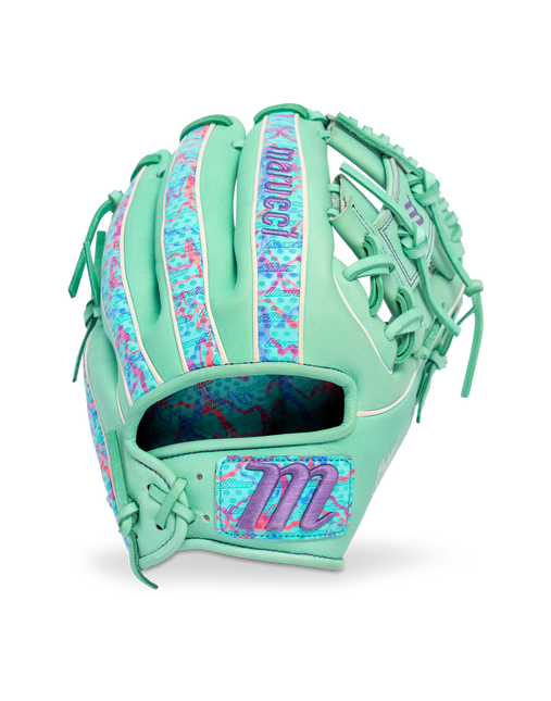 Marucci Cypress Lizard Skins Series Baseball Glove Mint/Coral Camo 11.5" MFGCYLS43A2