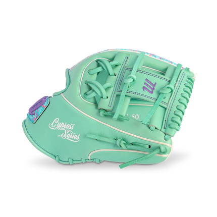 Marucci Cypress Lizard Skins Series Baseball Glove Mint/Coral Camo 11.5" MFGCYLS43A2