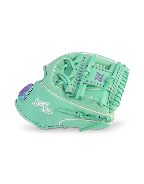 Marucci Cypress Lizard Skins Series Baseball Glove Mint/Coral Camo 11.5" MFGCYLS43A2
