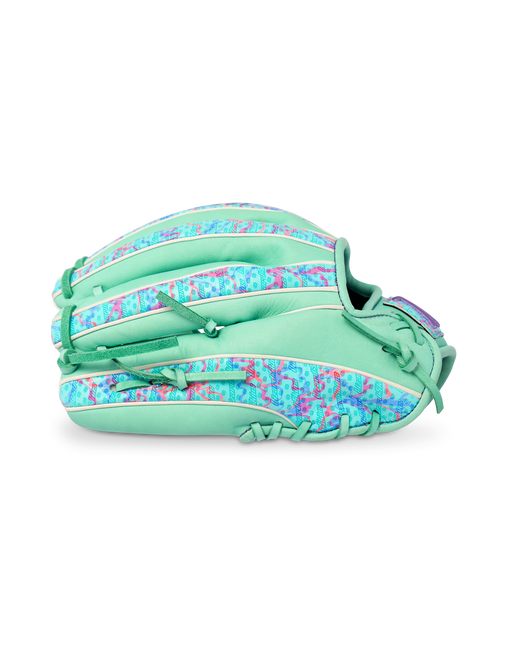 Marucci Cypress Lizard Skins Series Baseball Glove Mint/Coral Camo 11.5" MFGCYLS43A2