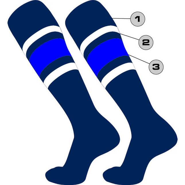 Chaussettes de baseball TCK Dugout Series I Modèle E DNOE