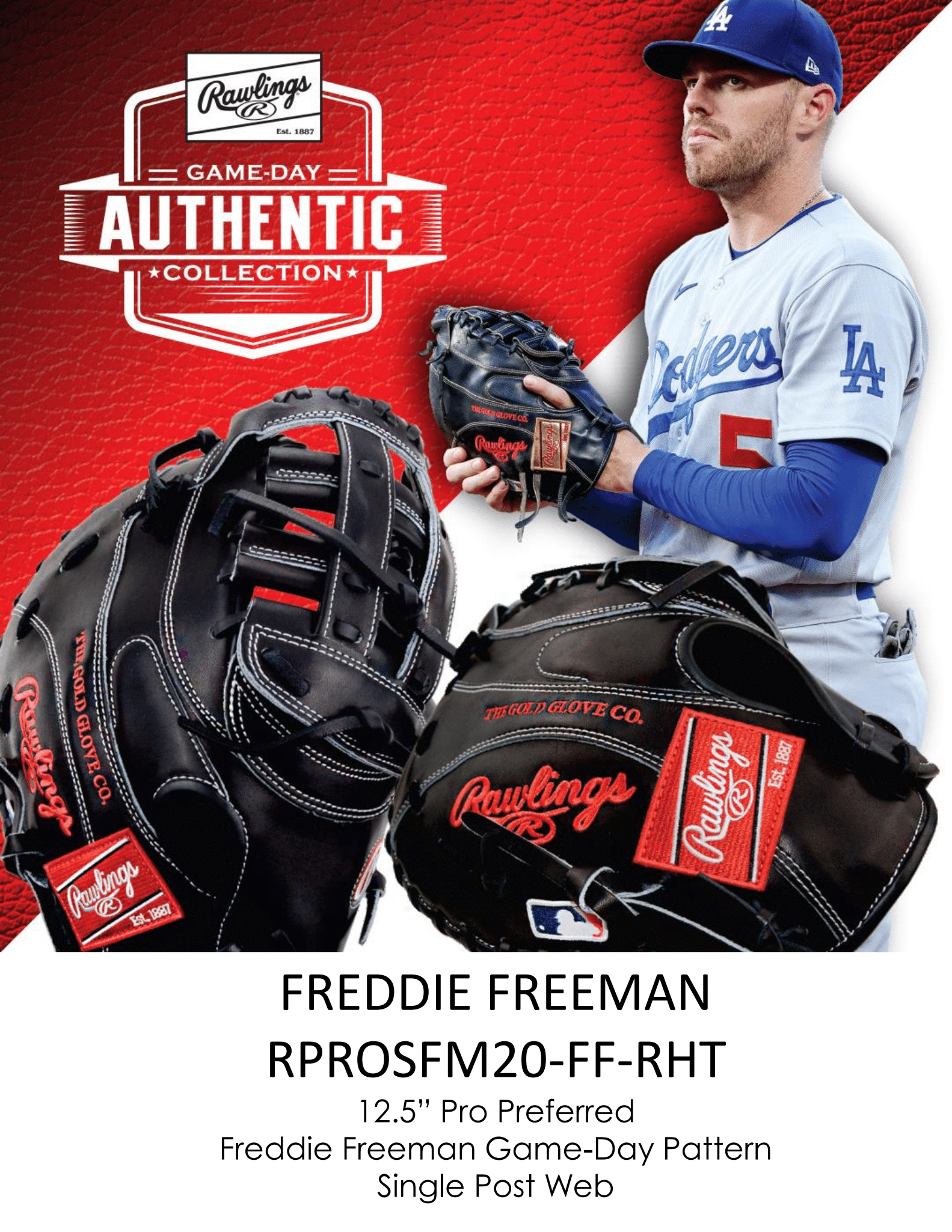 Freddie freeman online batting gloves