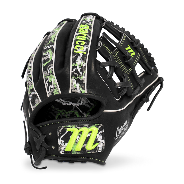 Marucci Cypress Lizard Skins Series Baseball Glove Black/Goblin Camo 11.5" MFGCYLS43A2