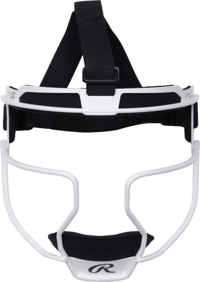 Rawlings Adult Hi-Viz Softball Fielders Mask Matte RSBFMV