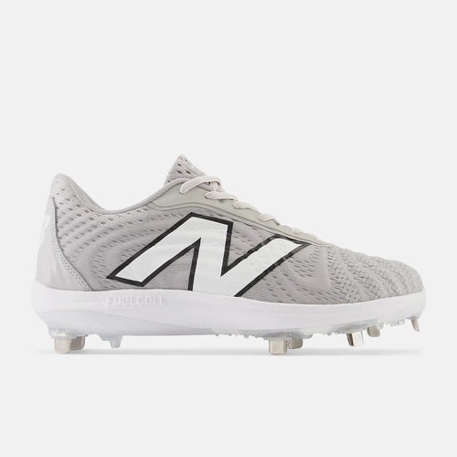 New Balance Low Baseball Cleats Grey White  L4040TG7