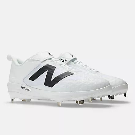 New Balance 2026 FuelCell Low Baseball Cleats White L4040TW8