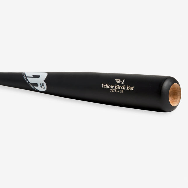 Batte De Baseball En Bouleau Jaune Premium B-45 - Longueur 33 Batte De Baseball En Bouleau Jaune Premium B-45 - Longueur 33