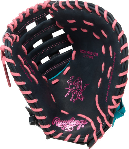 Rawlings 2027 Heart of the Hide Series First Base Baseball Mitt Baseball Glove - 12.5'' - PRORFM18-17N
