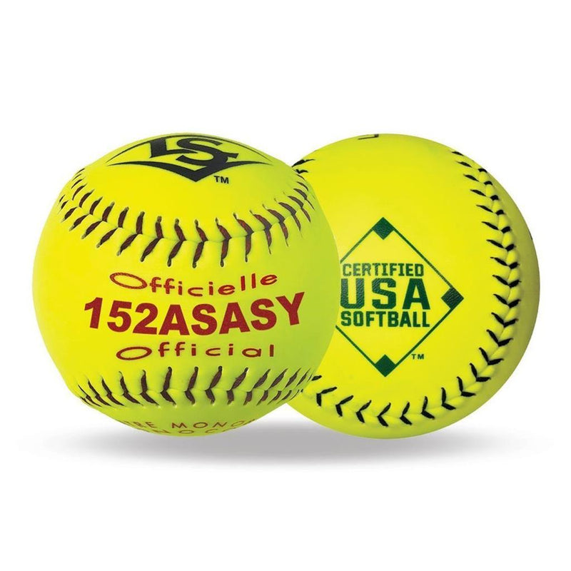 SYNTHETIC SOFTBALL 11 YELLOW USA SOFTBALL DZ LSSBASA152