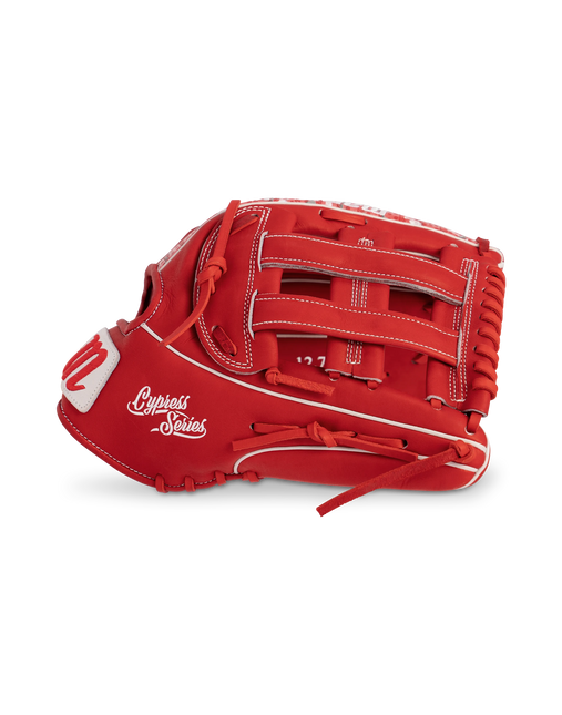 Marucci Cypress Lizard Skins Series Baseball Glove Red/Scarlet Camo 12.75" MFGCYLS98R3