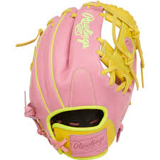 Rawlings 2026 Heart Of The Hide Baseball Glove - 11.5" Pink/Gold PROR204U-2P