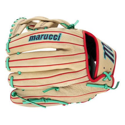 Marucci Acadia V3 Baseball Glove Camel/Red 11.25" MFG3AC42A2