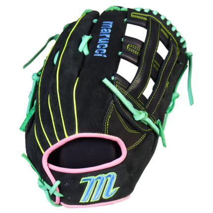 Marucci Oxbow V4 Baseball Glove Black/Highlihgter 12.75" MFG4OX78R3