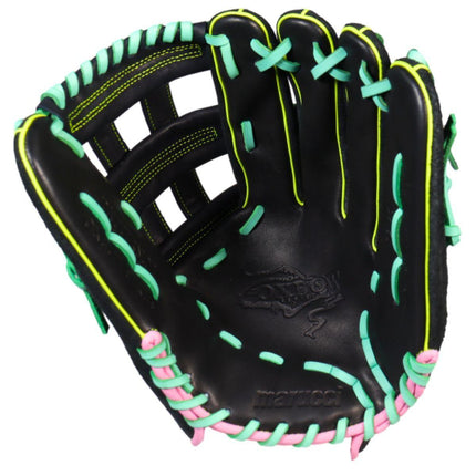 Marucci Oxbow V4 Baseball Glove Black/Highlihgter 12" MFG4OX45A3