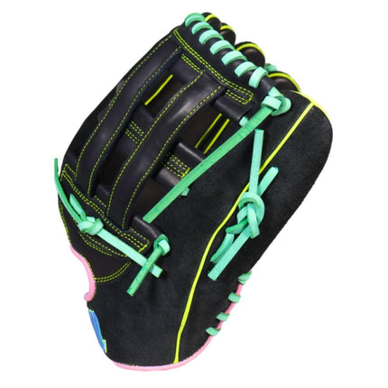 Marucci Oxbow V4 Baseball Glove Black/Highlihgter 12" MFG4OX45A3