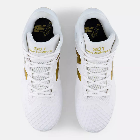 New Balance FuelCell Ohtani 1 Metal Cleats Black / Gold MSHOBK1