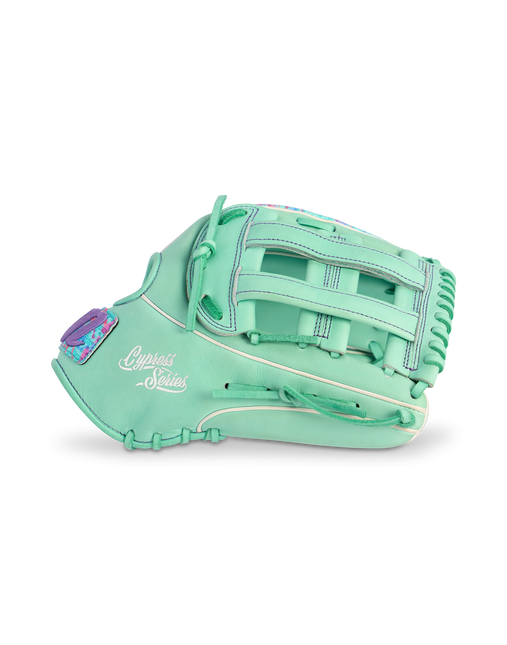 Marucci Cypress Lizard Skins Series Baseball Glove Mint/Coral Camo 12.75" MFGCYLS98R3