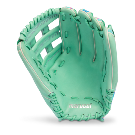 Marucci Cypress Lizard Skins Series Baseball Glove Mint/Coral Camo 12.75" MFGCYLS98R3