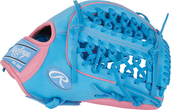 Rawlings 2026 Heart Of The Hide Baseball Glove - 12.75" Columbia Blue/Pink PROR3319-4CB