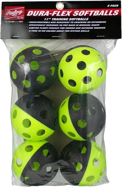 Rawlings Dura-Flex 12" Training Balls (6 Pk)
