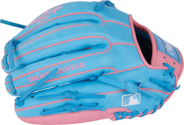 Rawlings 2026 Heart Of The Hide Baseball Glove - 12.75" Columbia Blue/Pink PROR3319-4CB