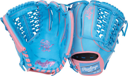 Rawlings 2026 Heart Of The Hide Baseball Glove - 12.75" Columbia Blue/Pink PROR3319-4CB