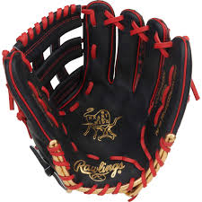 Rawlings 2026 Heart Of The Hide Baseball Glove - 12"  Black/Red/Gold - Nolan Arenado GM PRORNA28N