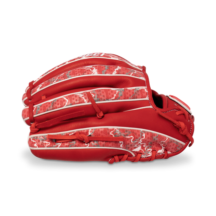 Marucci Cypress Lizard Skins Series Baseball Glove Red/Scarlet Camo 11.5" MFGCYLS43A2