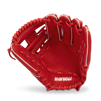 Marucci Cypress Lizard Skins Series Baseball Glove Red/Scarlet Camo 11.5" MFGCYLS43A2