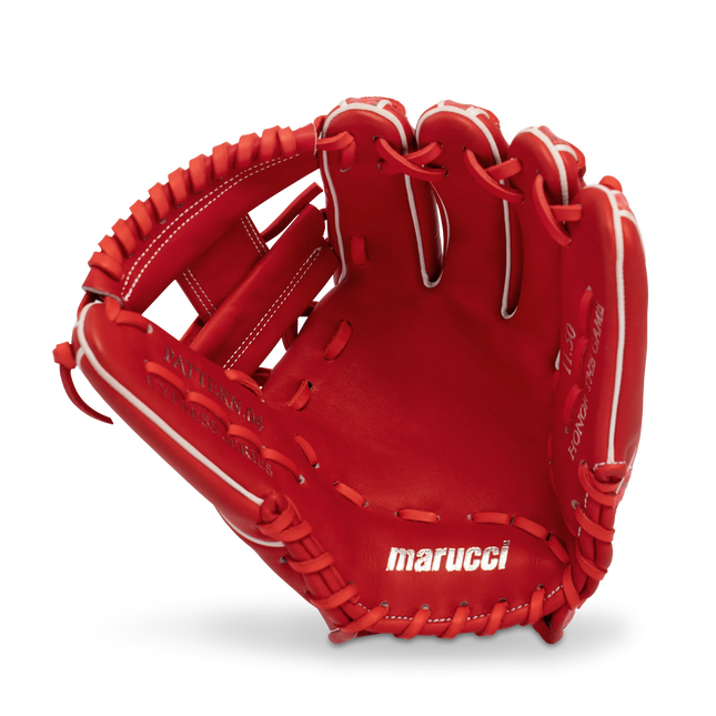 Marucci Cypress Lizard Skins Series Baseball Glove Red/Scarlet Camo 11.5" MFGCYLS43A2