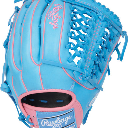 Rawlings 2026 Heart Of The Hide Baseball Glove - 12.75" Columbia Blue/Pink PROR3319-4CB