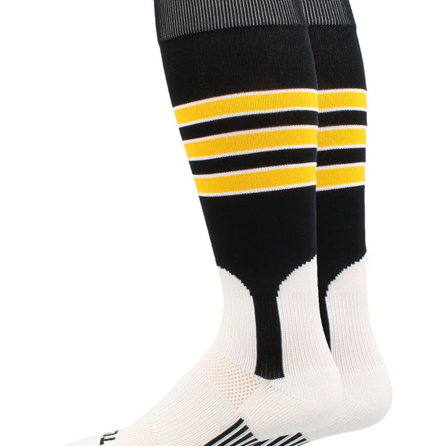 TCK Baseball Stirrup Socks with Stripes Pattern D DNOD5